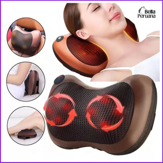 ALMOHADA MASAJEADORA MULTIFUNCIONAL CON INFRARROJO